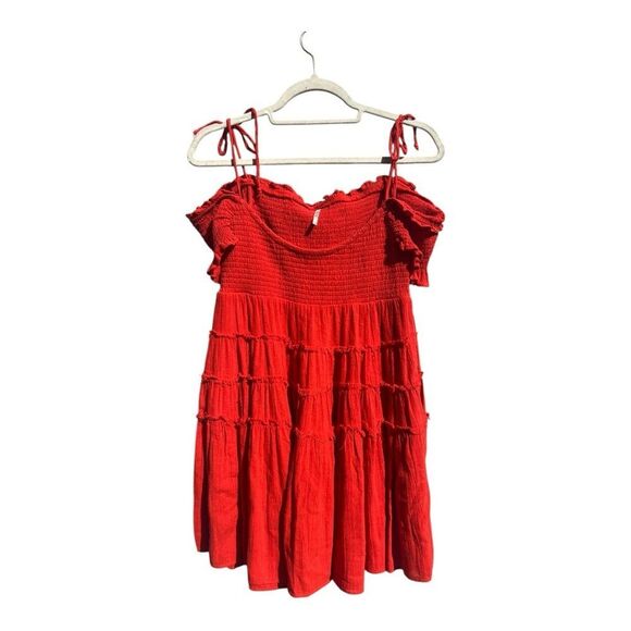 Free People Happy with you Mini Dress-XS-$78 boho coastal Fairycore date night - Picture 4 of 5